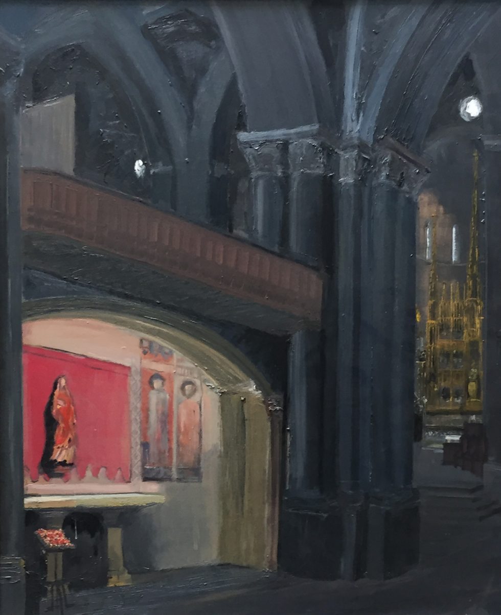 Pintura. Obra Josep Maria Roca Tarragó. Catedral de Tarragona 60 x 80 cm