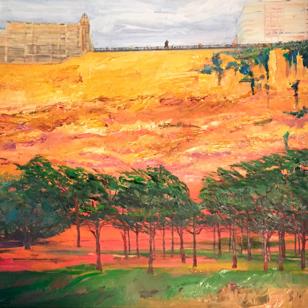 Balcó del Mediterrani. Tarragona. 100 x 100 cm